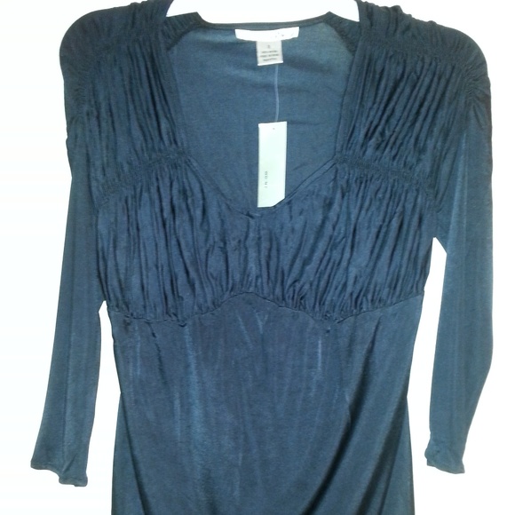 WD-NY maternity blouse elastic on top and shoulder - Picture 5 of 8